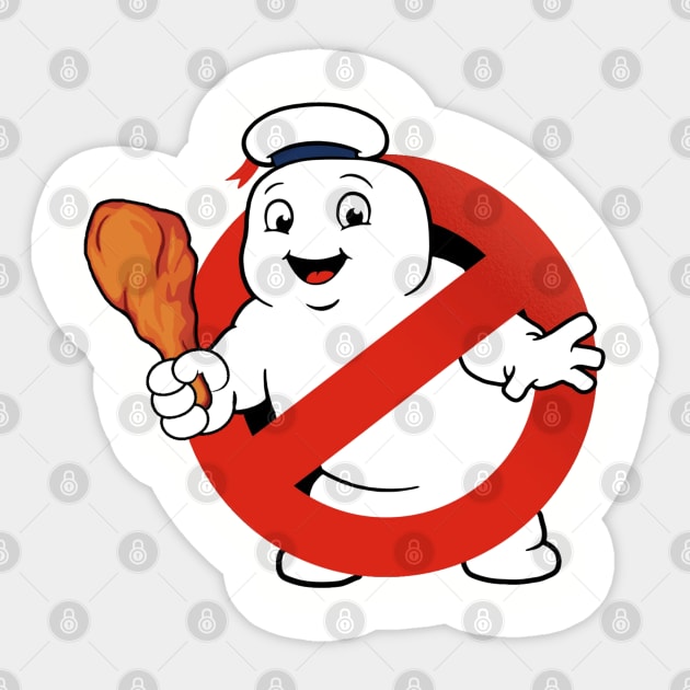 Buffalo Ghostbusters - Mini Puft Sticker by Buffalo Ghostbusters